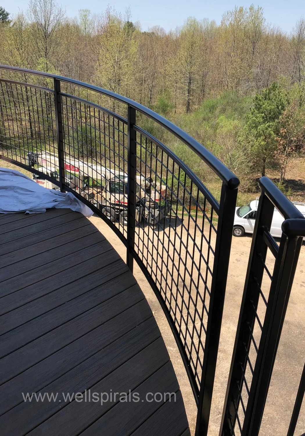 Railings — Wells Spiral Stairs