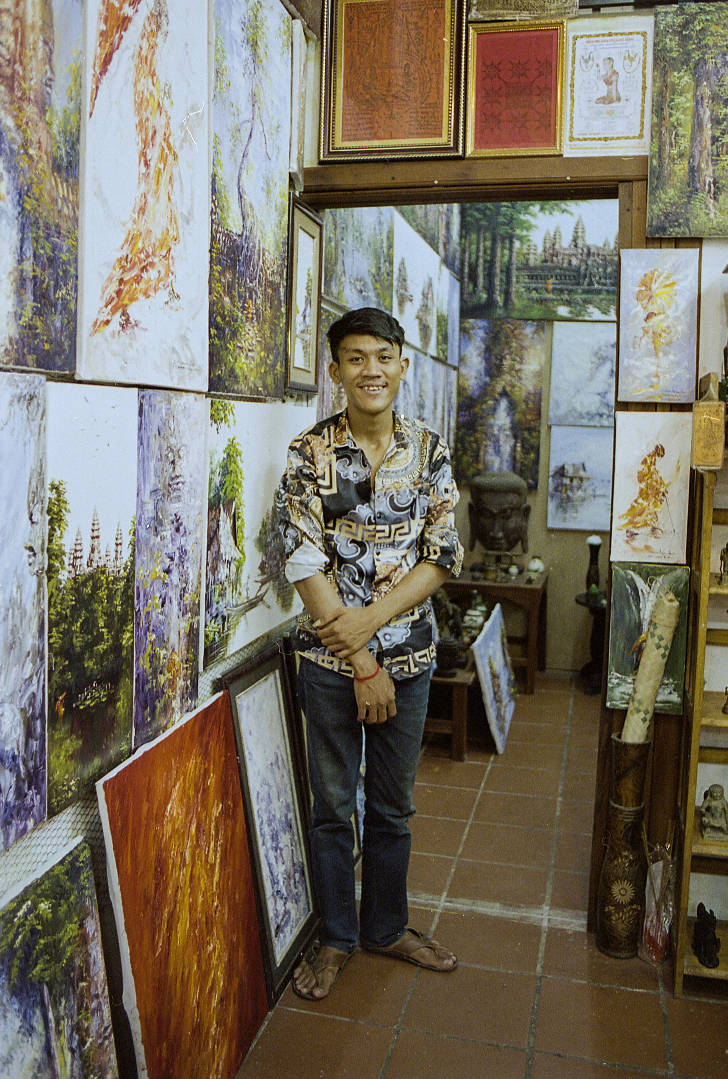 Kodak Portra 400. Siem Reap Cambodia.