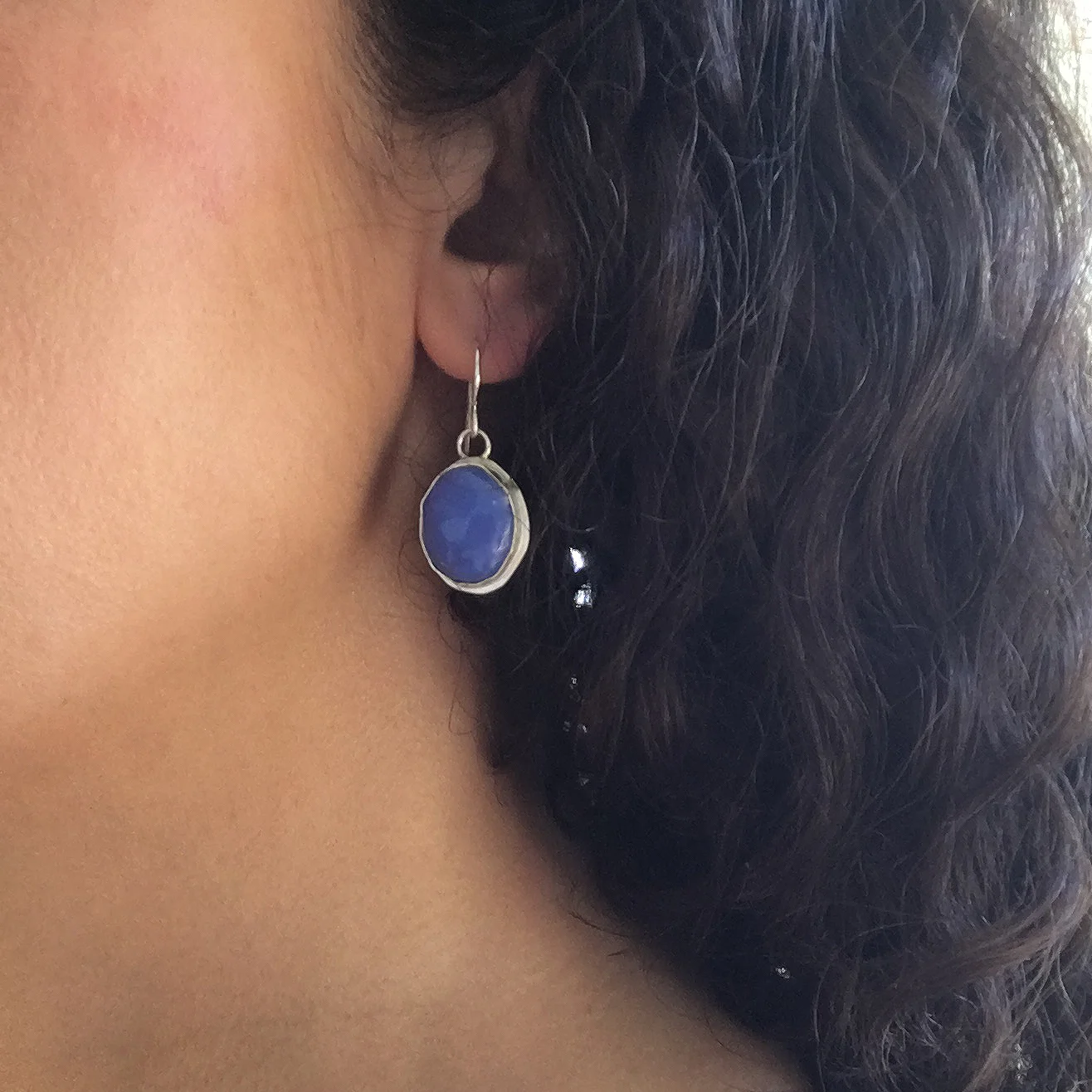 Blue Casual Boho Earrings