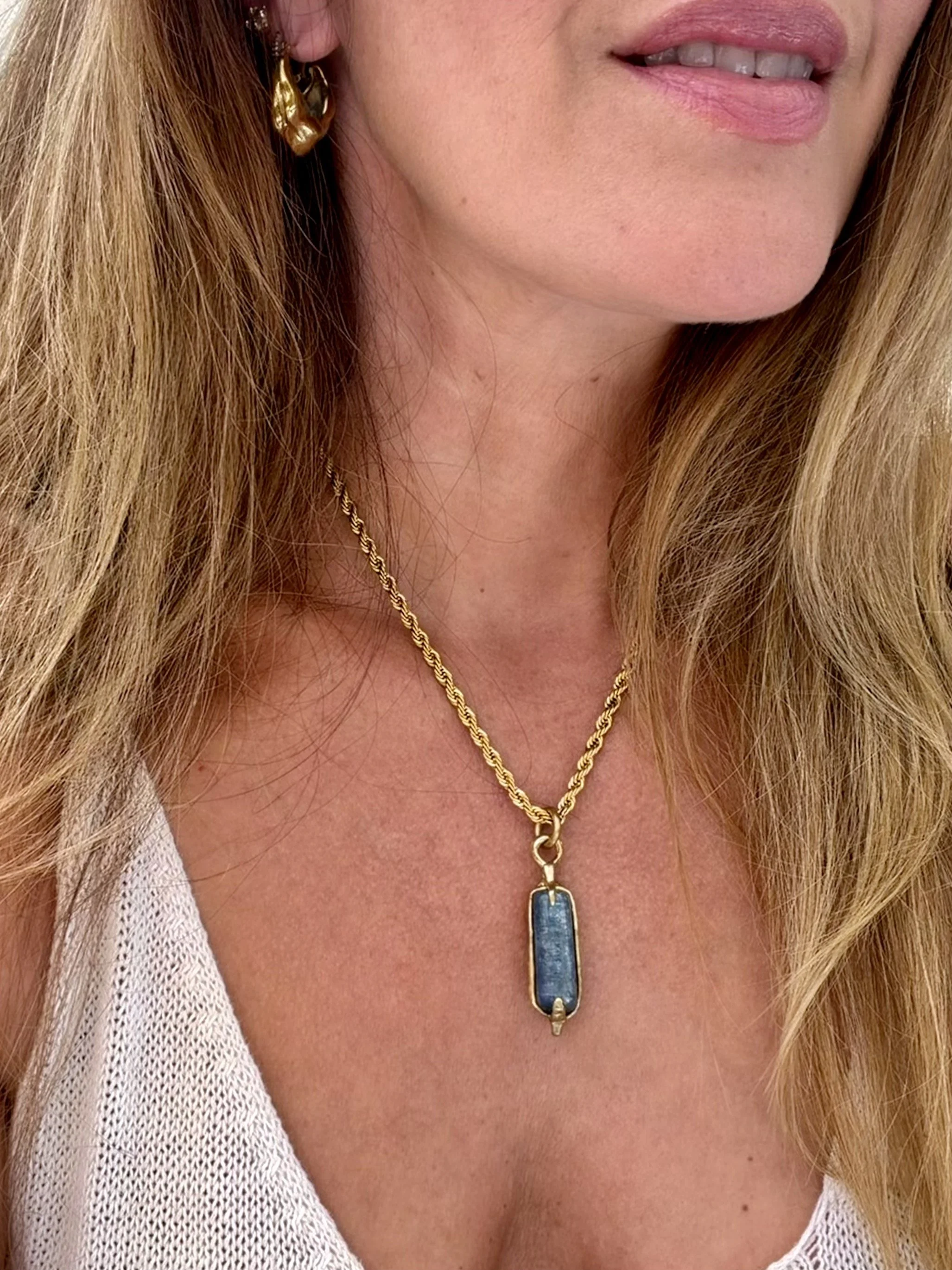 Talon Kyanite Necklace