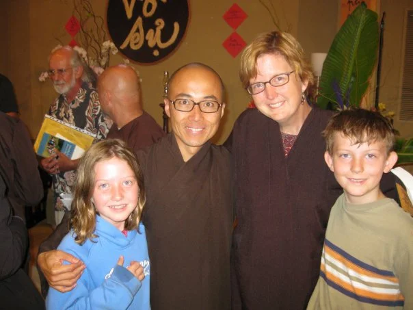 How My Seven-Year-Old Came to Take the Precepts