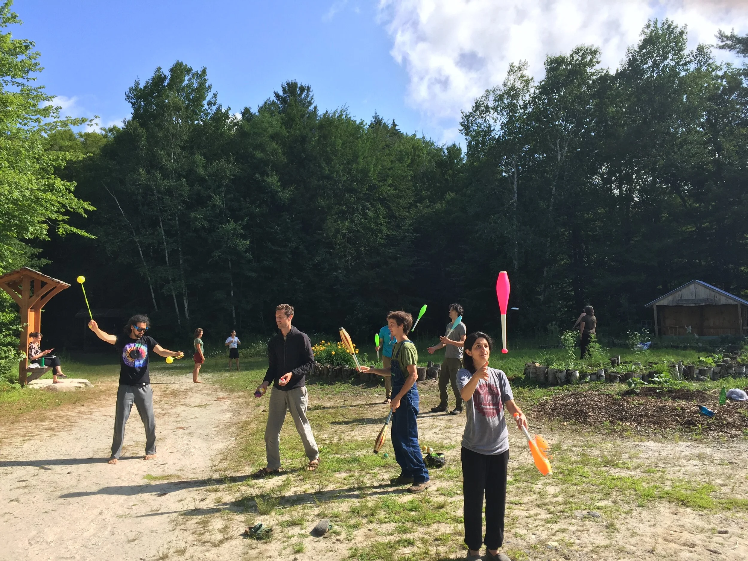 Juggling meditation!