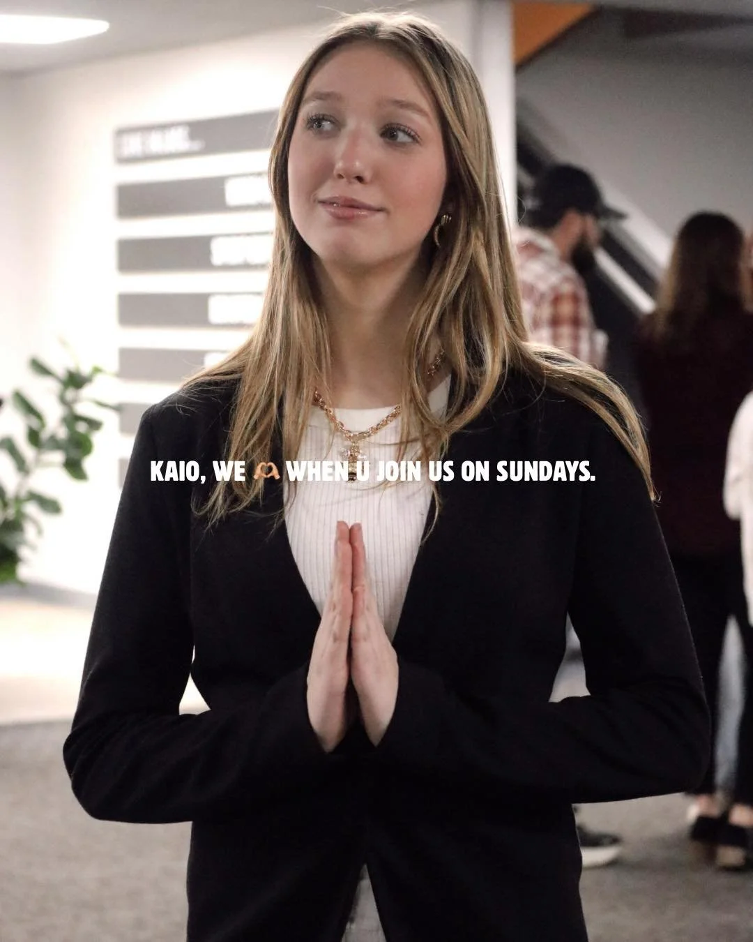 Kaio students we love when you join us on Sunday mornings! Join us, start serving, and take your next steps to become apart of the larger body of Christ🔥🫶🏼 See you @10:30!