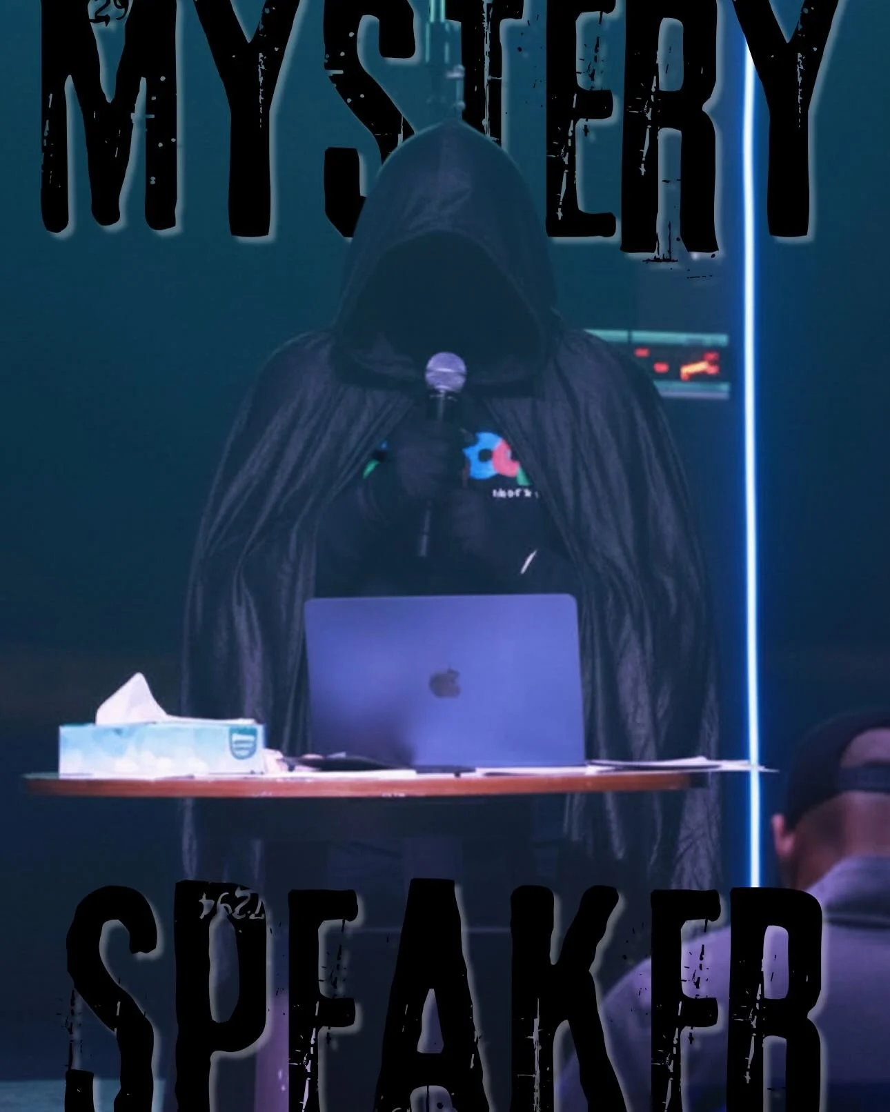 Will the mystery speaker be Batman? 🦇