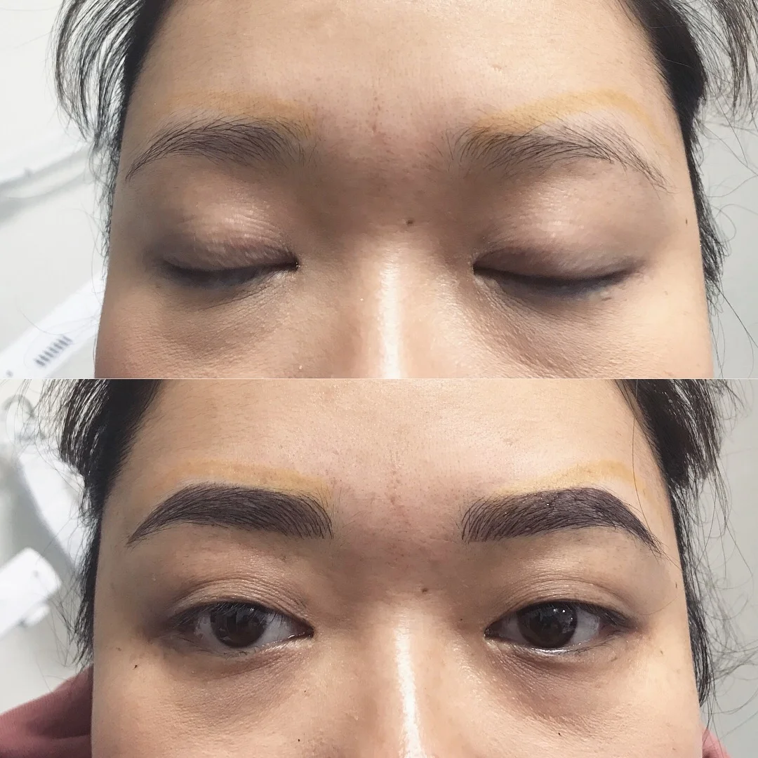 F A D E D O L D T A T T O O (YELLOW STAIN)