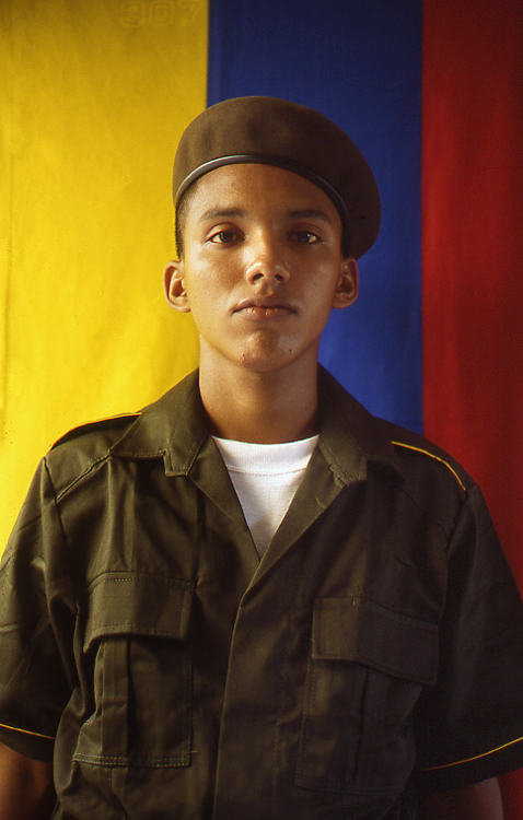 Young Colombian Soldier