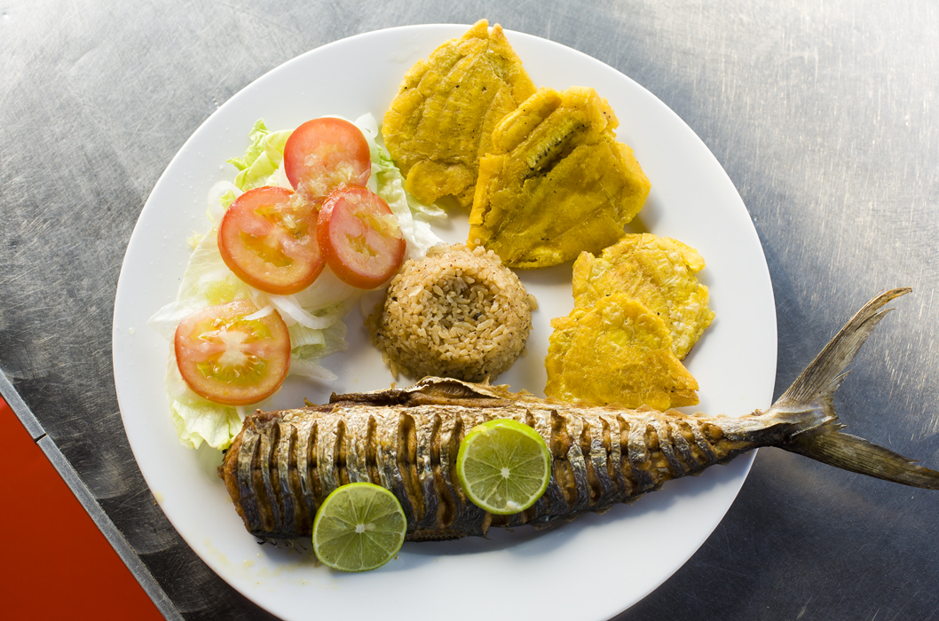 Coastal Colombian Lunch