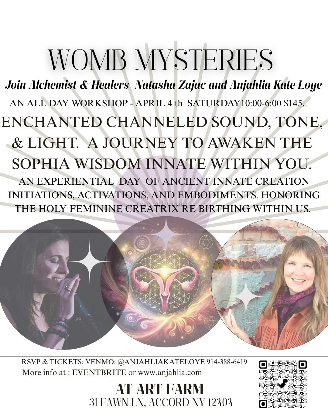 WOMB MYSTERIES -4/4/26 full day workshop