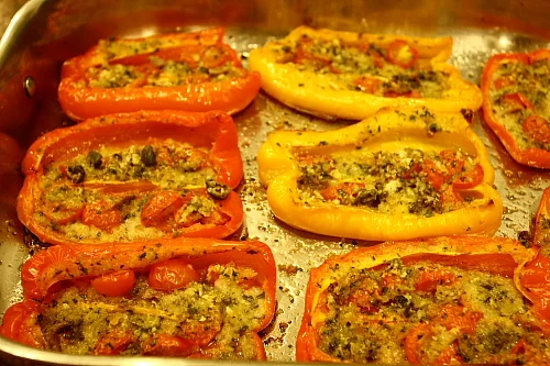 Roasted peppers Casa Janca Style