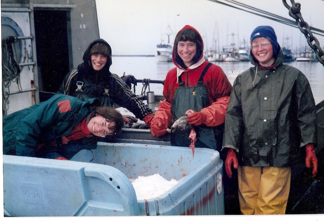 Fishermen Rebecca Poulson, Linda Behnken, Nancy Behnken, Laura Schmidt.jpg