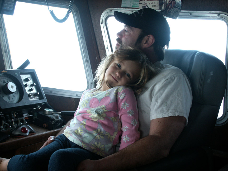 Skipper Jason Gjertsen and daughter Grace. ej.jpg