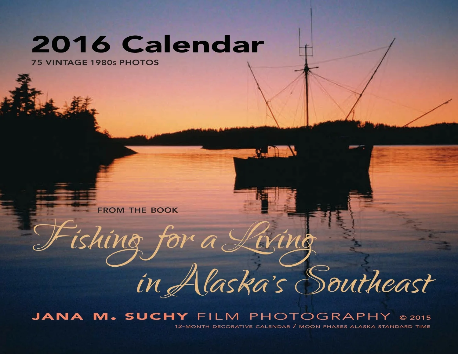 Calendar with color photos