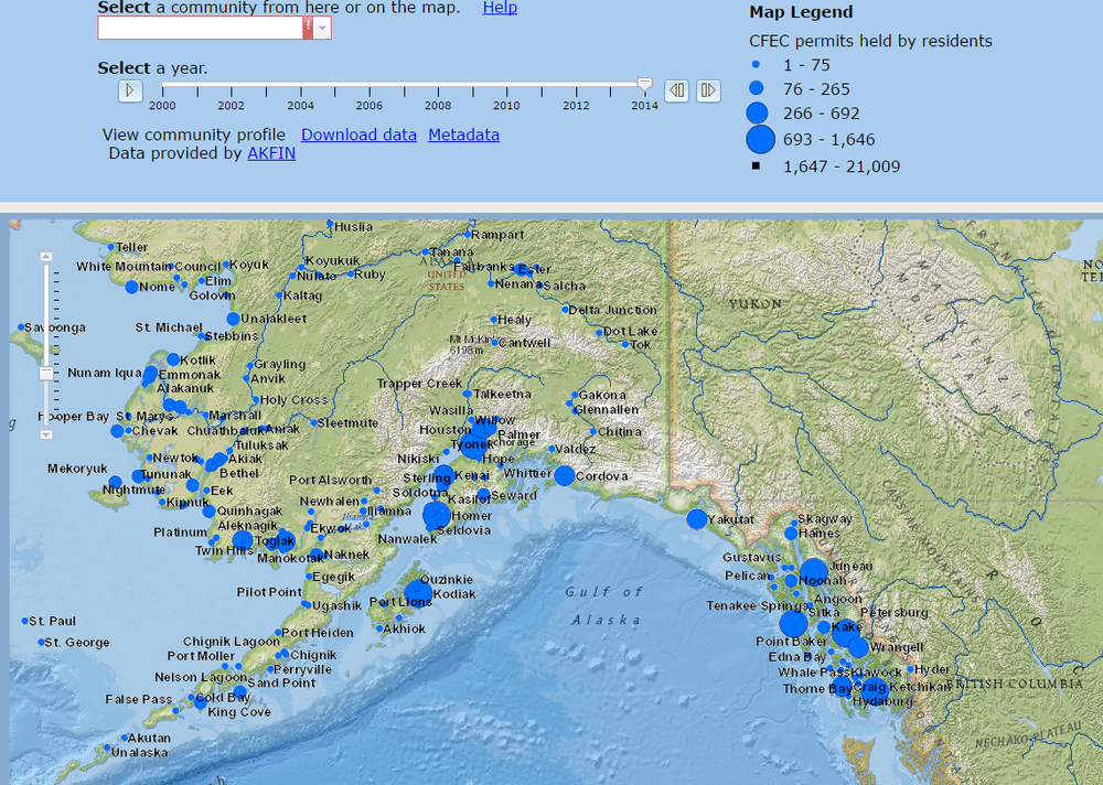 Interactive Map Fishing Communities Throughout Alaska Alaska Longline Fishermen S Association