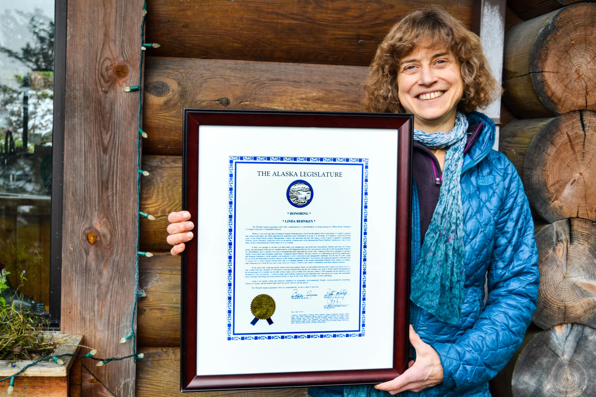 ​​​​​​​Linda Behnken honored by Alaska State Legislature