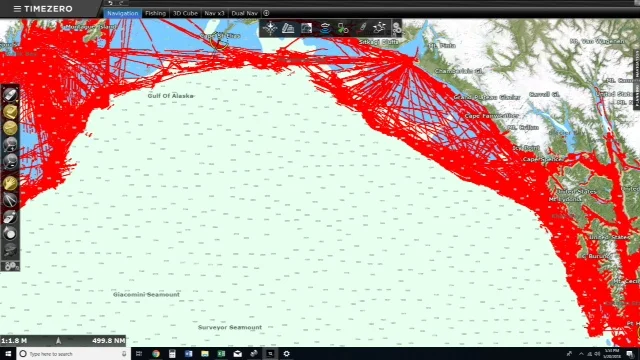 This year's maps are the most intricate yet- the red lines show member data. 