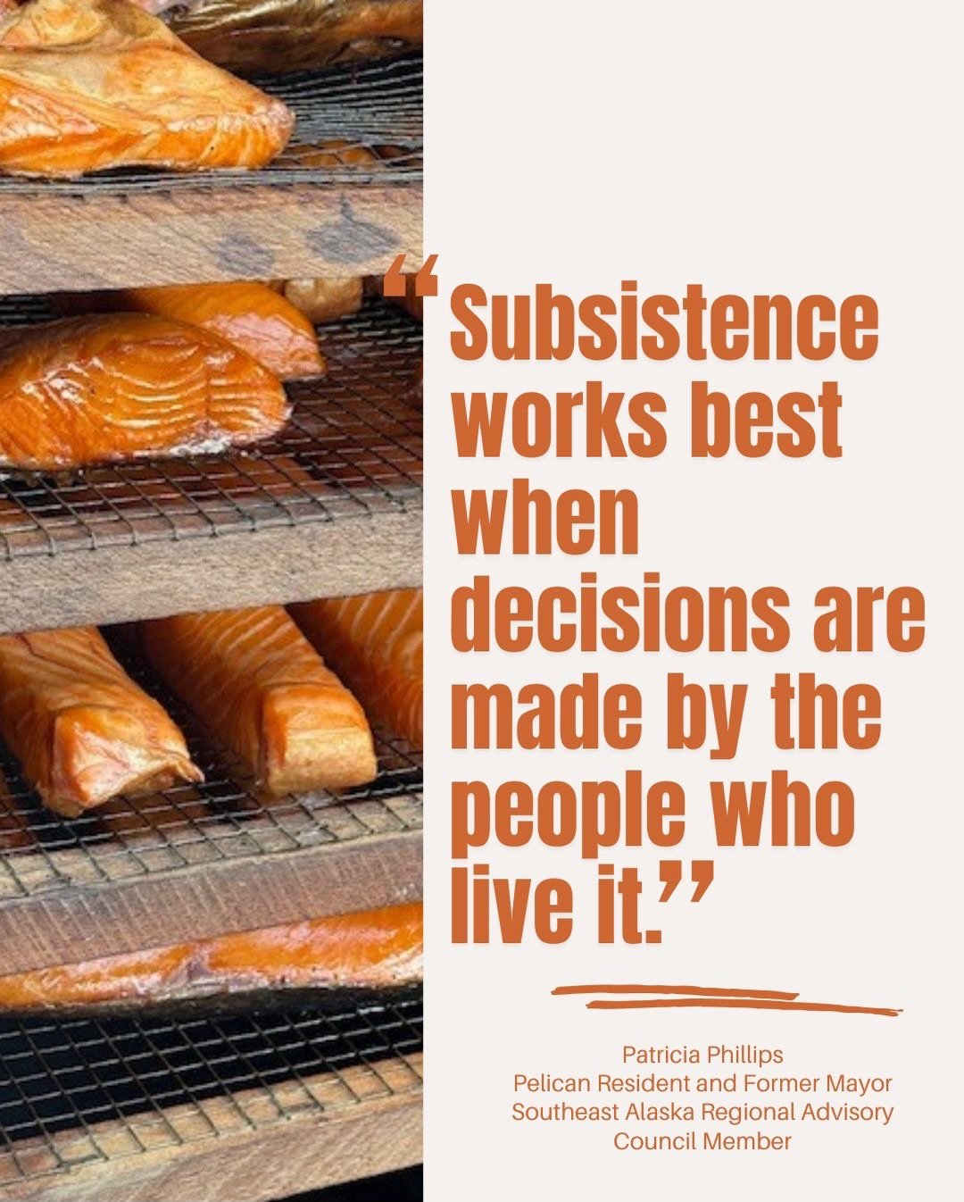 Patti Phillips Sitka Conservation Society Subsistence Article