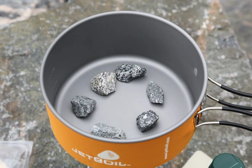 Slik får du pizzaen i gryta