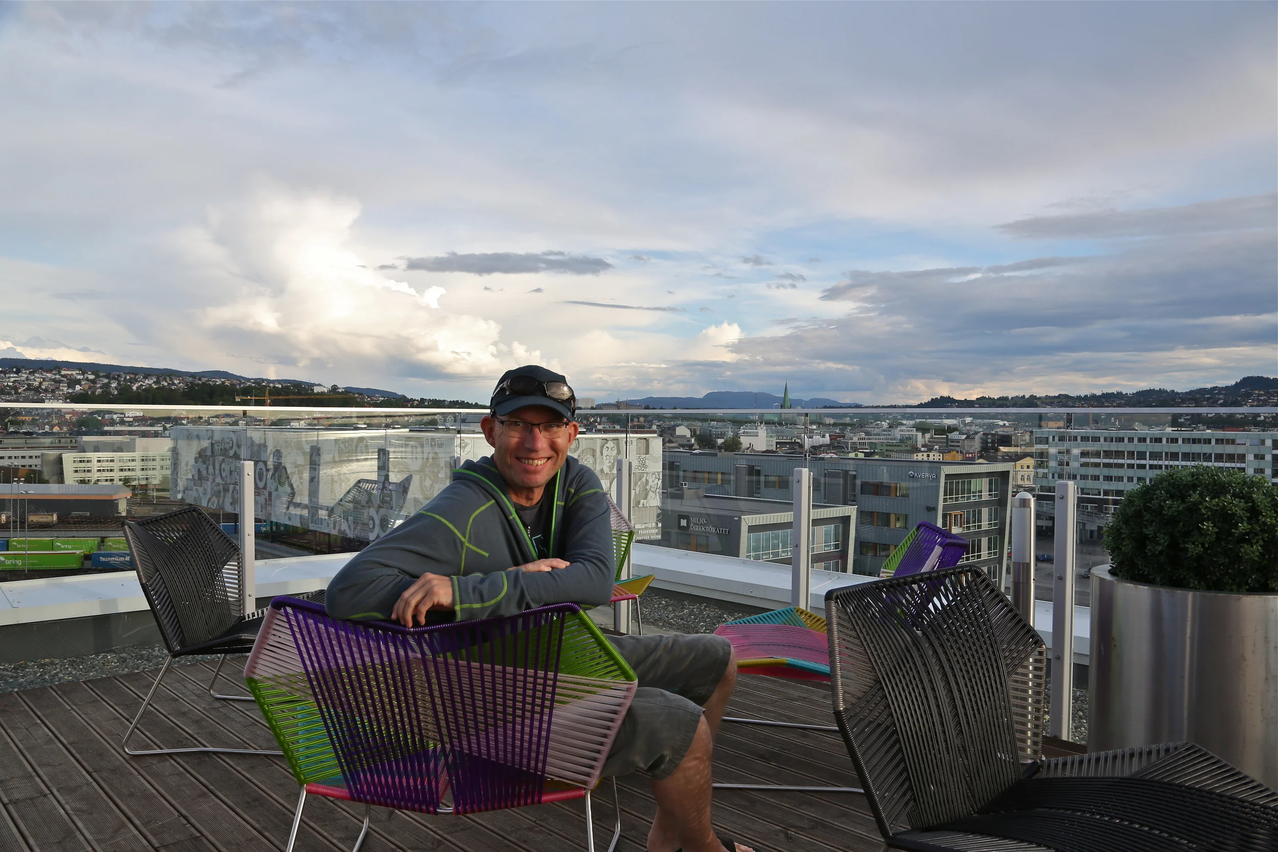 På jakt etter toppen av Trondheim