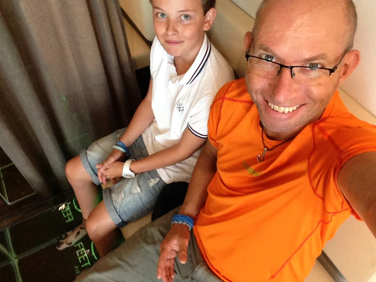 Her blir vi spist av fisk