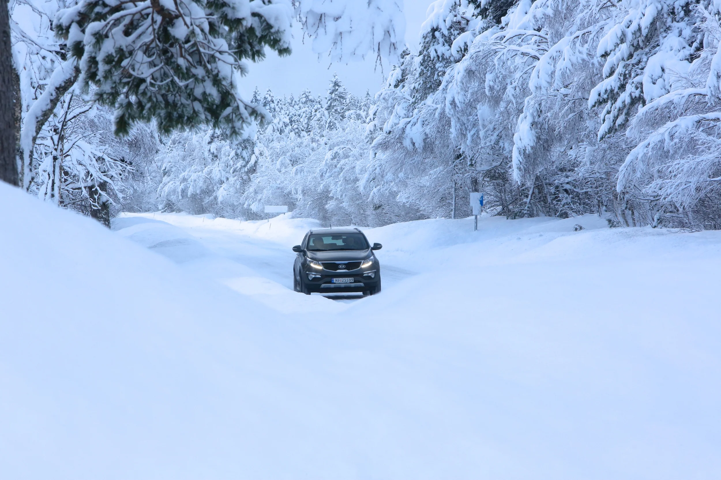 Hvordan kjøreforholdene er i dag? Her er svaret