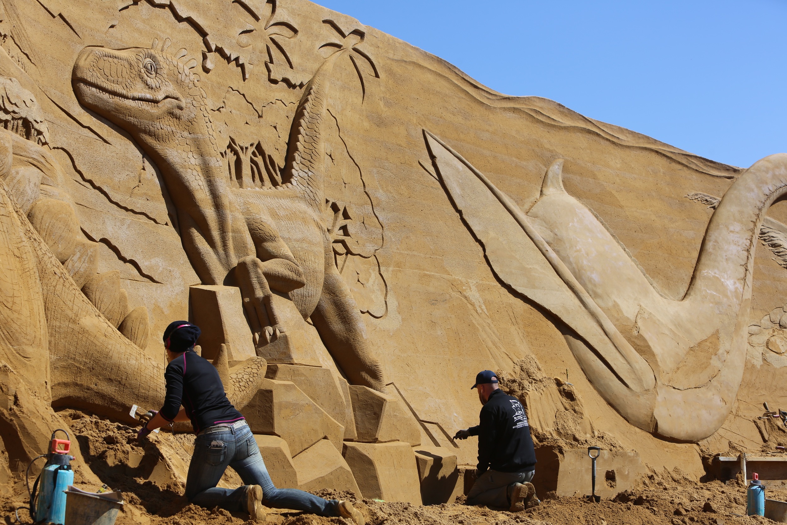 Så du trodde du kunne bygge sandslott..? Se på dette!