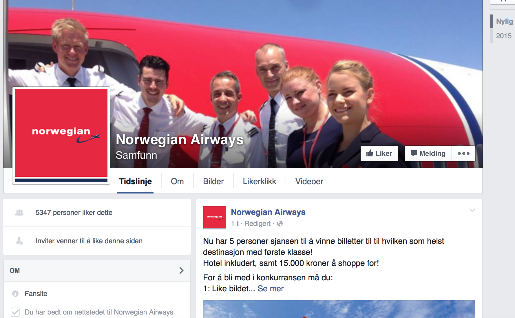 Er du blitt lurt av denne Norwegian-annonsen