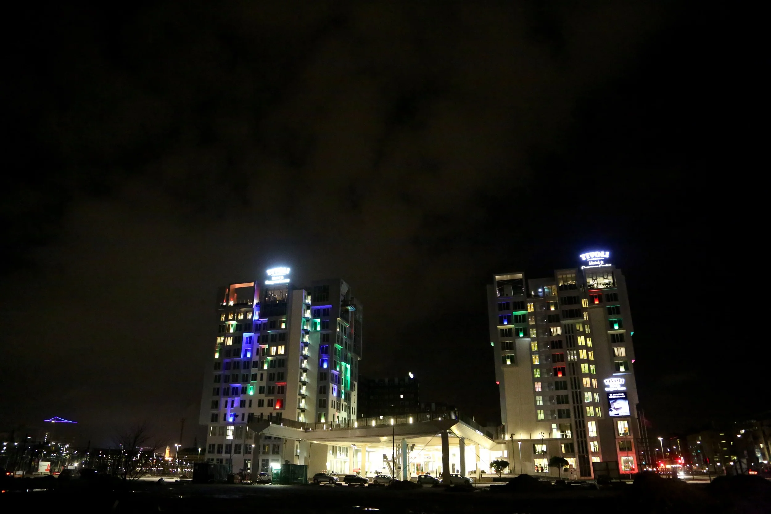 Gå til sengs, for et hotellrom