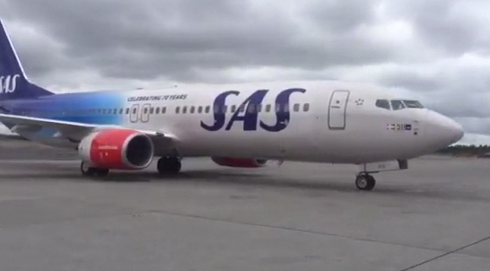 Her er det nye SAS-flyet i Norge