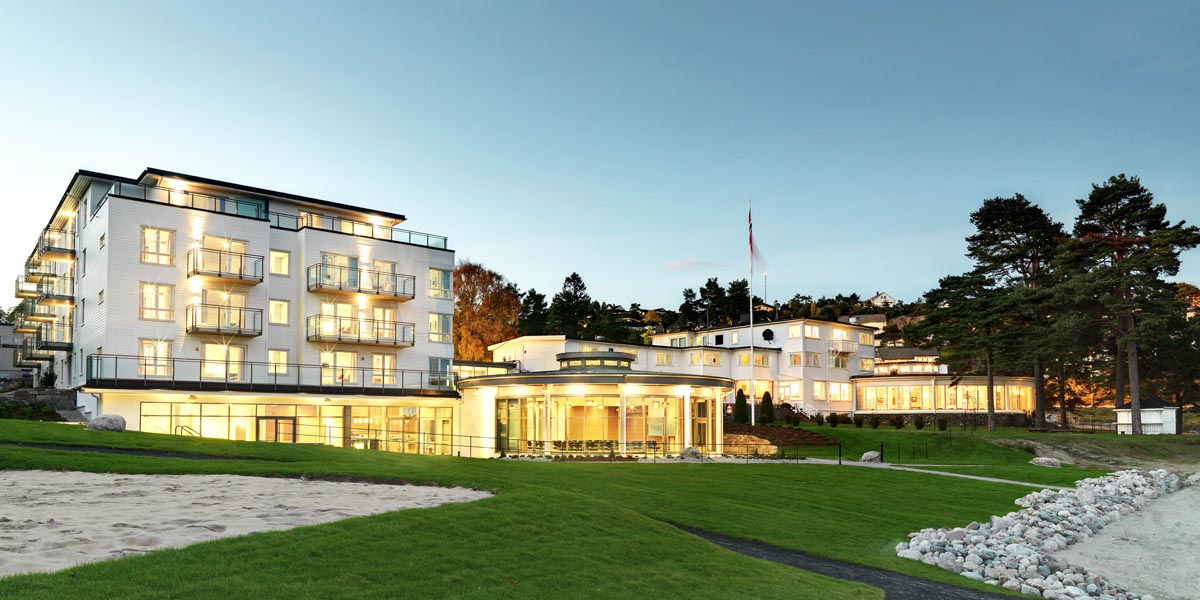 Strand Hotel Fevik Foto: Fra hotellets hjemmeside
