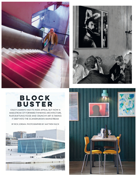 Faksimile fra Conde Nast Traveller november 2017. 