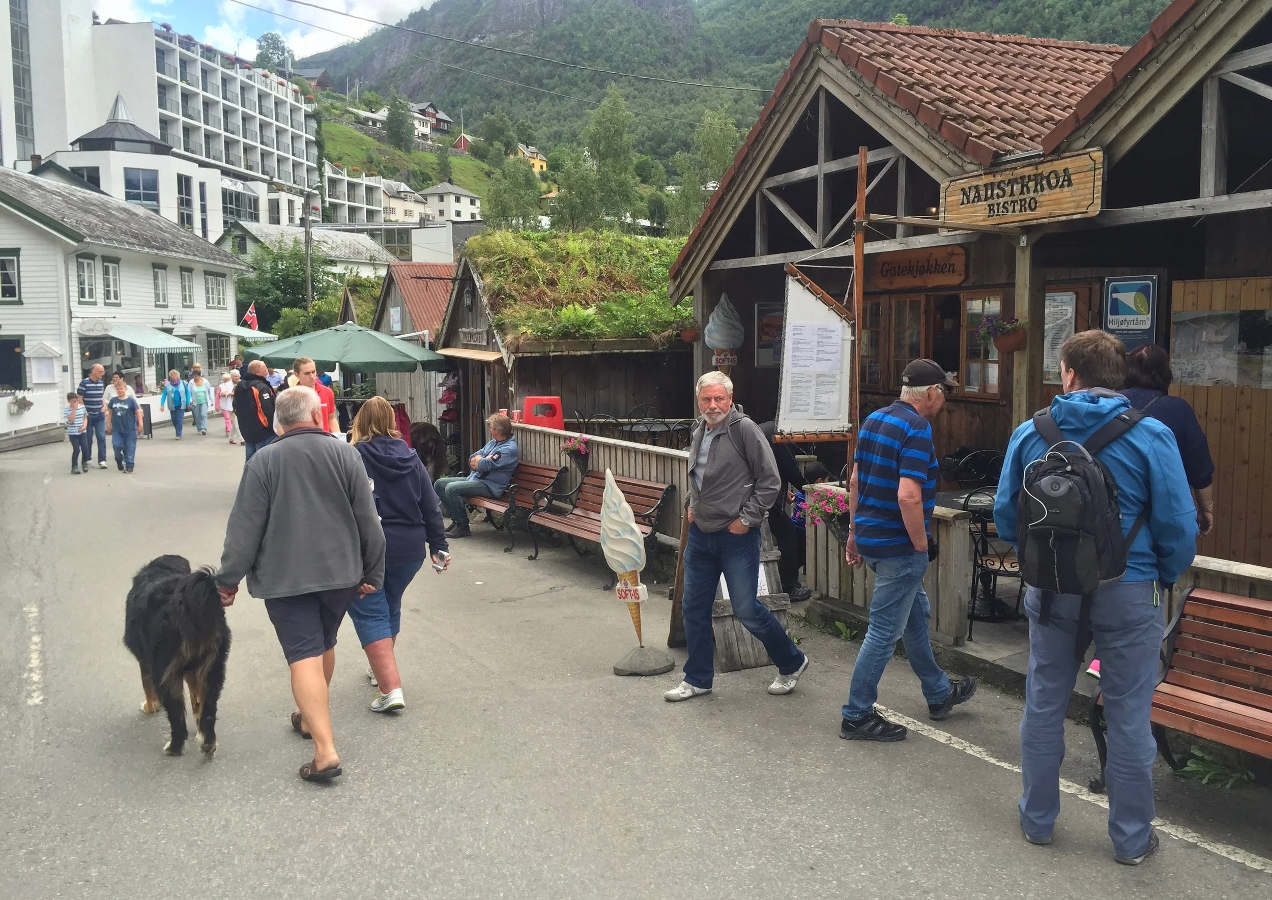Norge trenger ikke flere gjester, men turister som vil betale mer - hvis pengene blir igjen i Norge. Foto: Odd Roar Lange