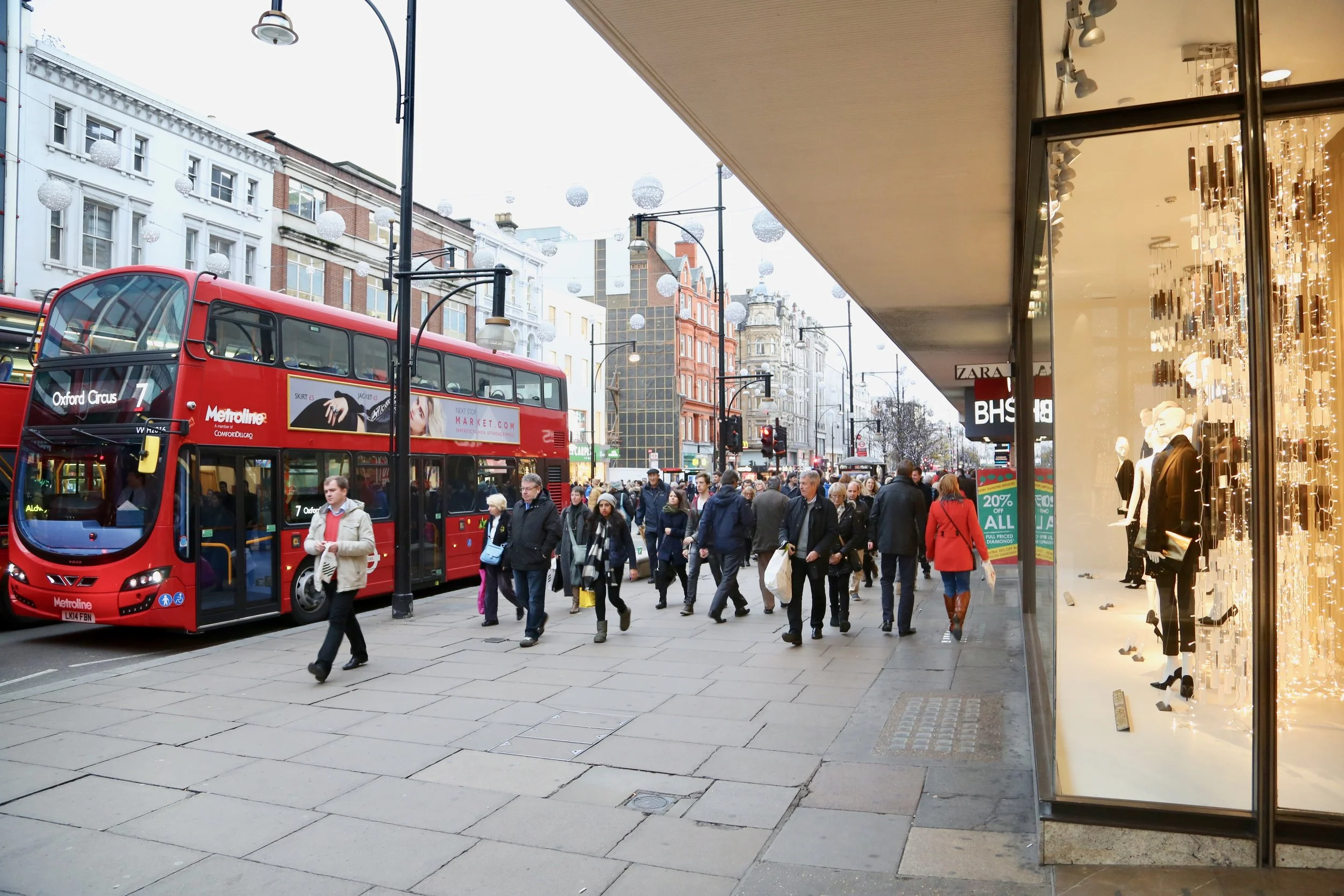 Velkommen til London. Husk å sjekke vekslekursen. Foto: Odd Roar Lange