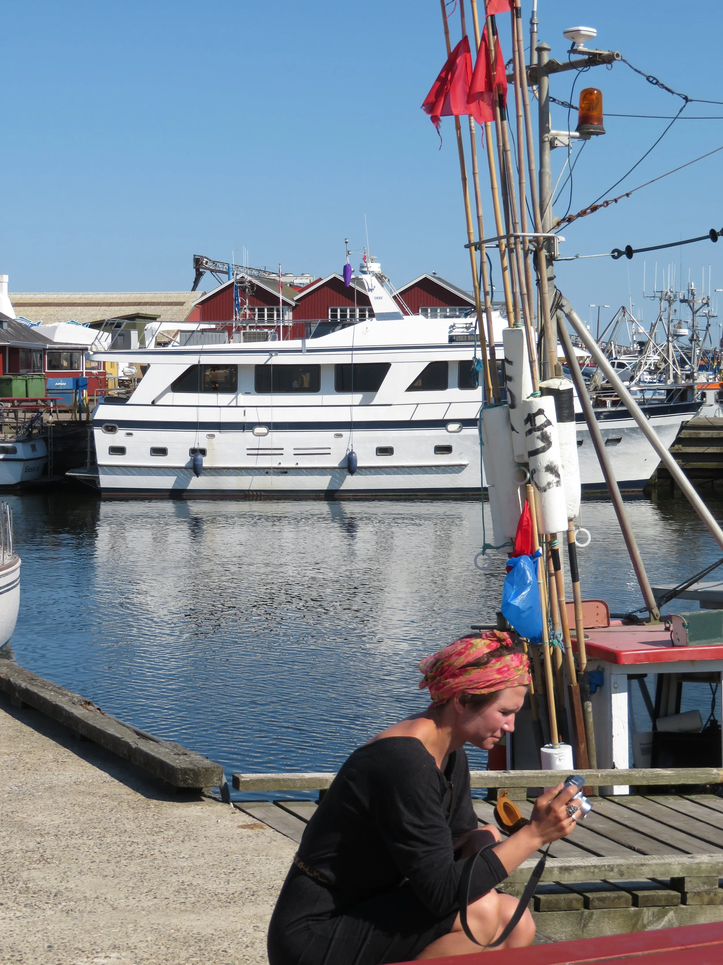 Havnen i Gilleleje. Foto: Odd Roar Lange