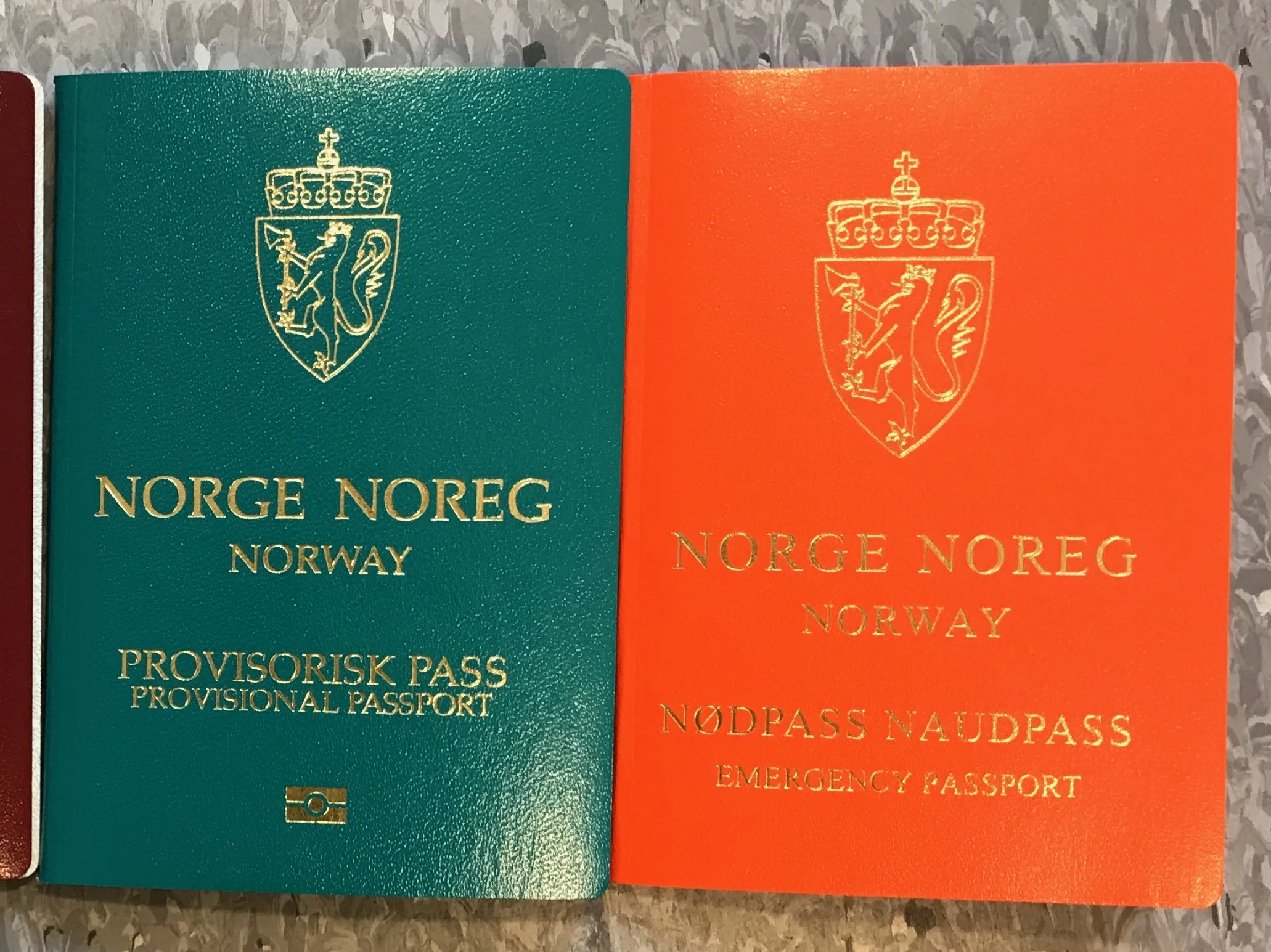 Provisoriske pass og nødpass kan utstedes i spesielle tilfeller. Foto: Odd Roar Lange