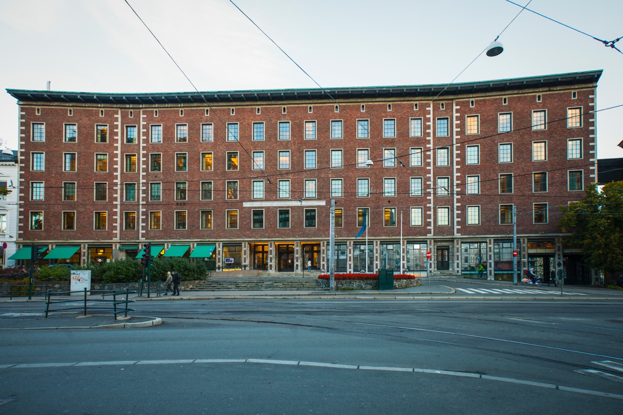 Hotellet Sommerro på Solli plass åpner til våren 2021. Foto: Chris Aadland