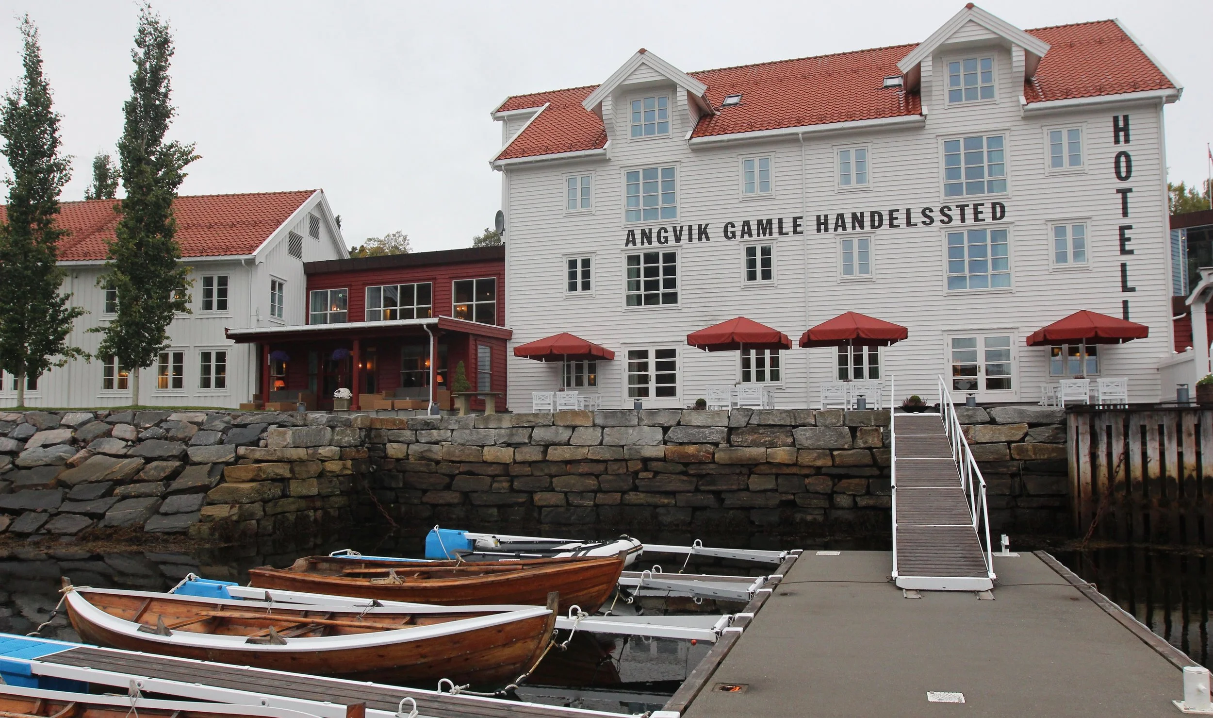 Pipebrann i hotellperle på nordvestlandet