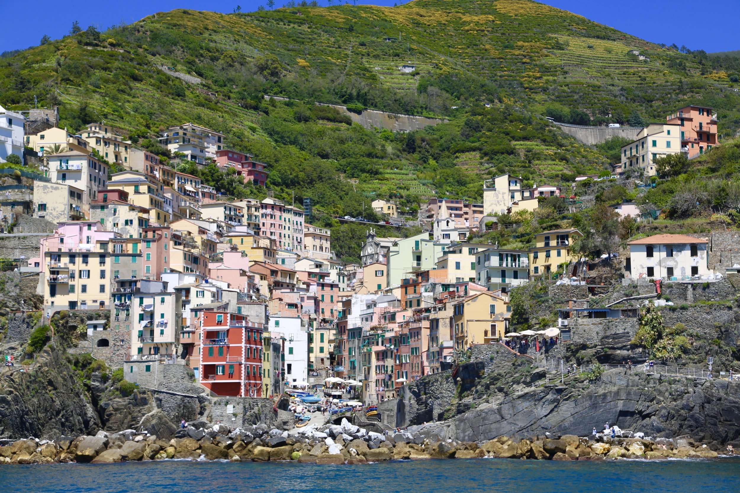 De populære Cinque Terre i Italia er klar for en ny sommersesong. Foto: Odd Roar Lange