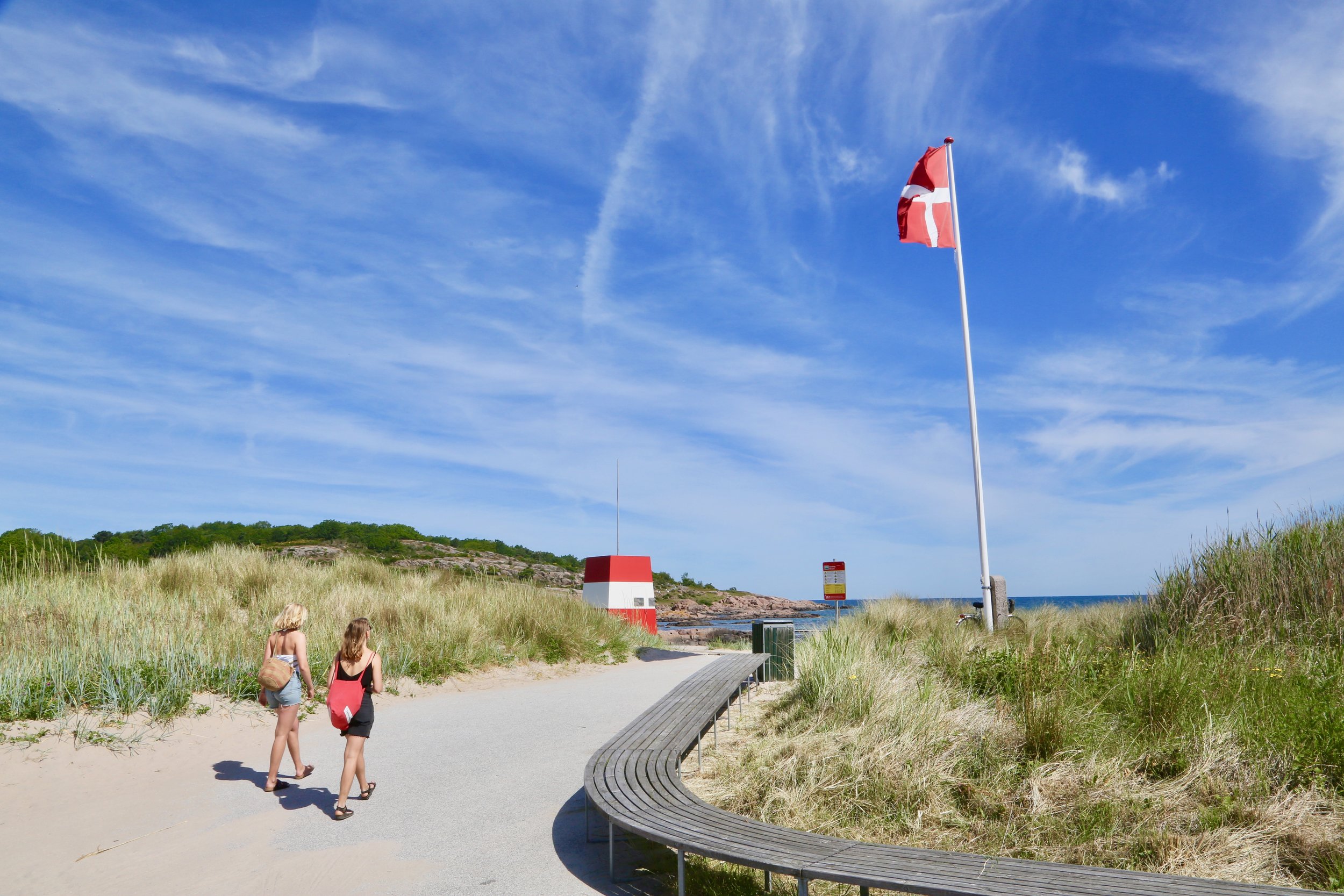Dra på badeferie til Bornholm i høst. Det er billig - og veldig bra. Alle bilder: Odd Roar Lange