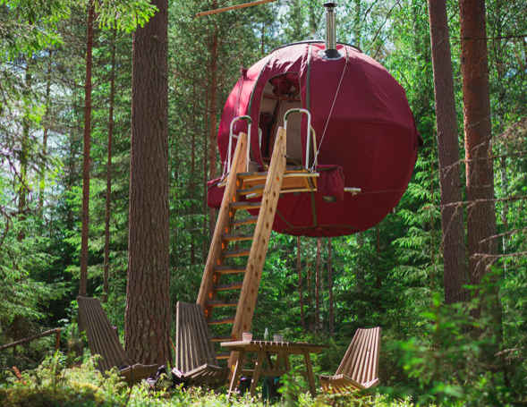 Supermånen i Dalarna. Foto: Ingeborg Lindseth/Hamacareiser/Visitsweden