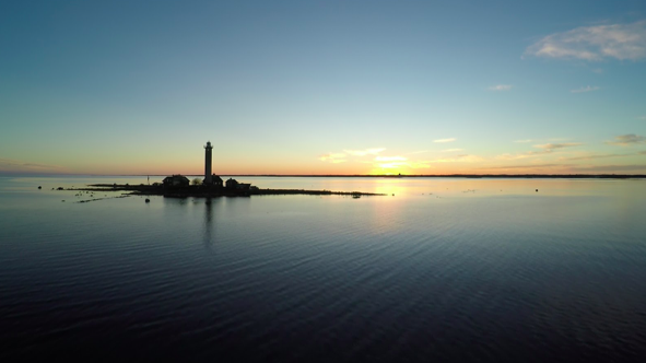 Garpen fyr i Kalmar len. Foto: Garpen Fyr