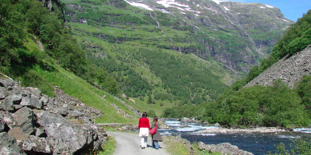 Fottur på Vestlandet. Foto: VisitNorway