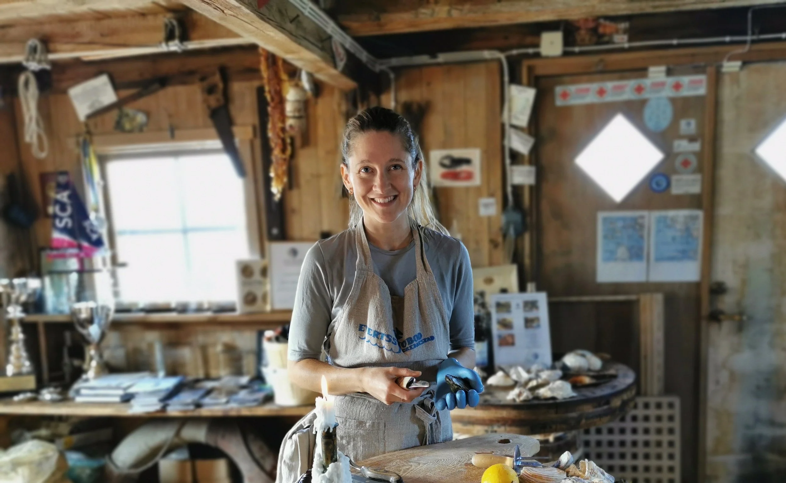 La hummerdrømmen gå i oppfyllelse hos Hanna i sjøboden