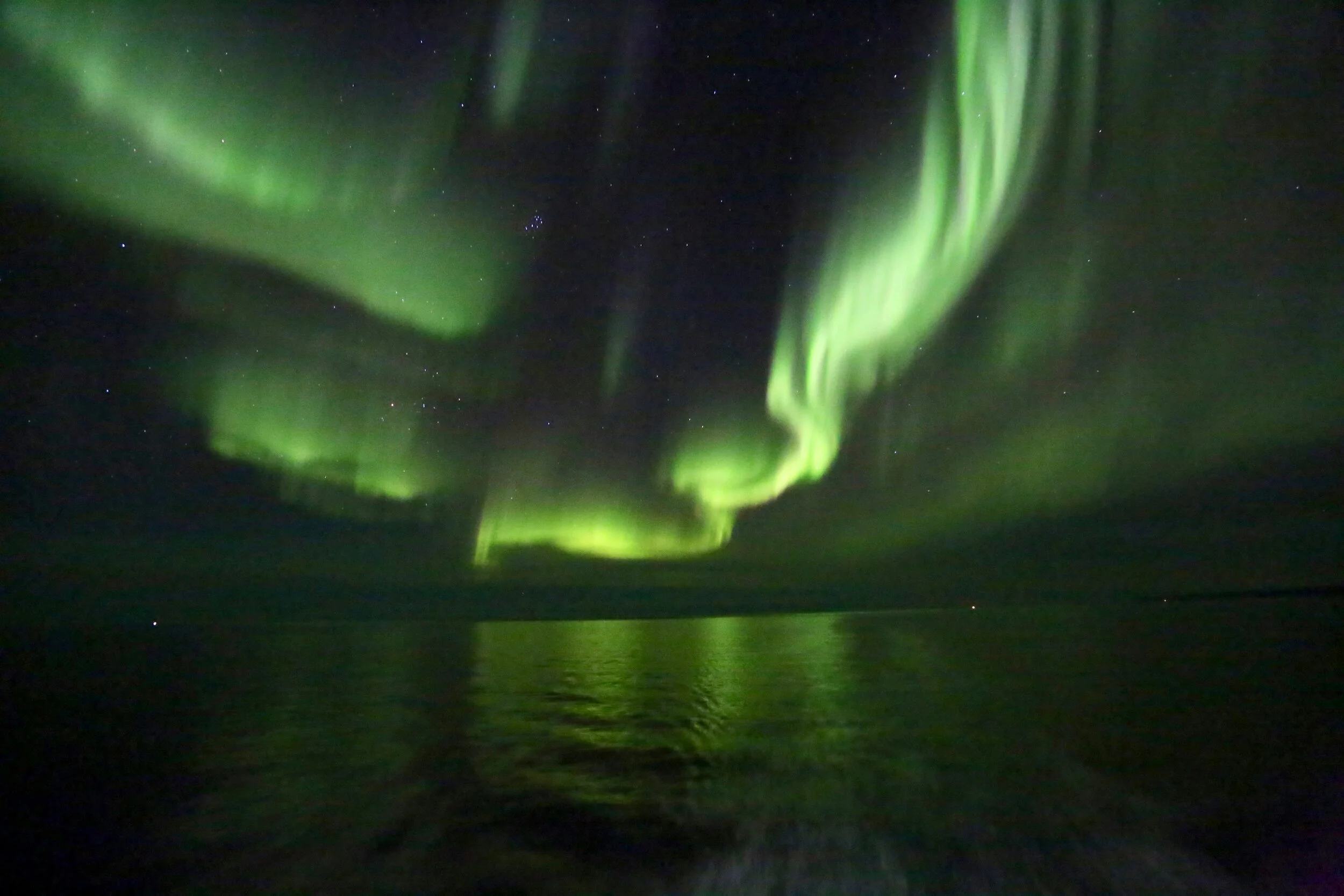Jakten på nordlyset ble en av de aller fineste turene i Norge. Foto: Odd Roar Lange