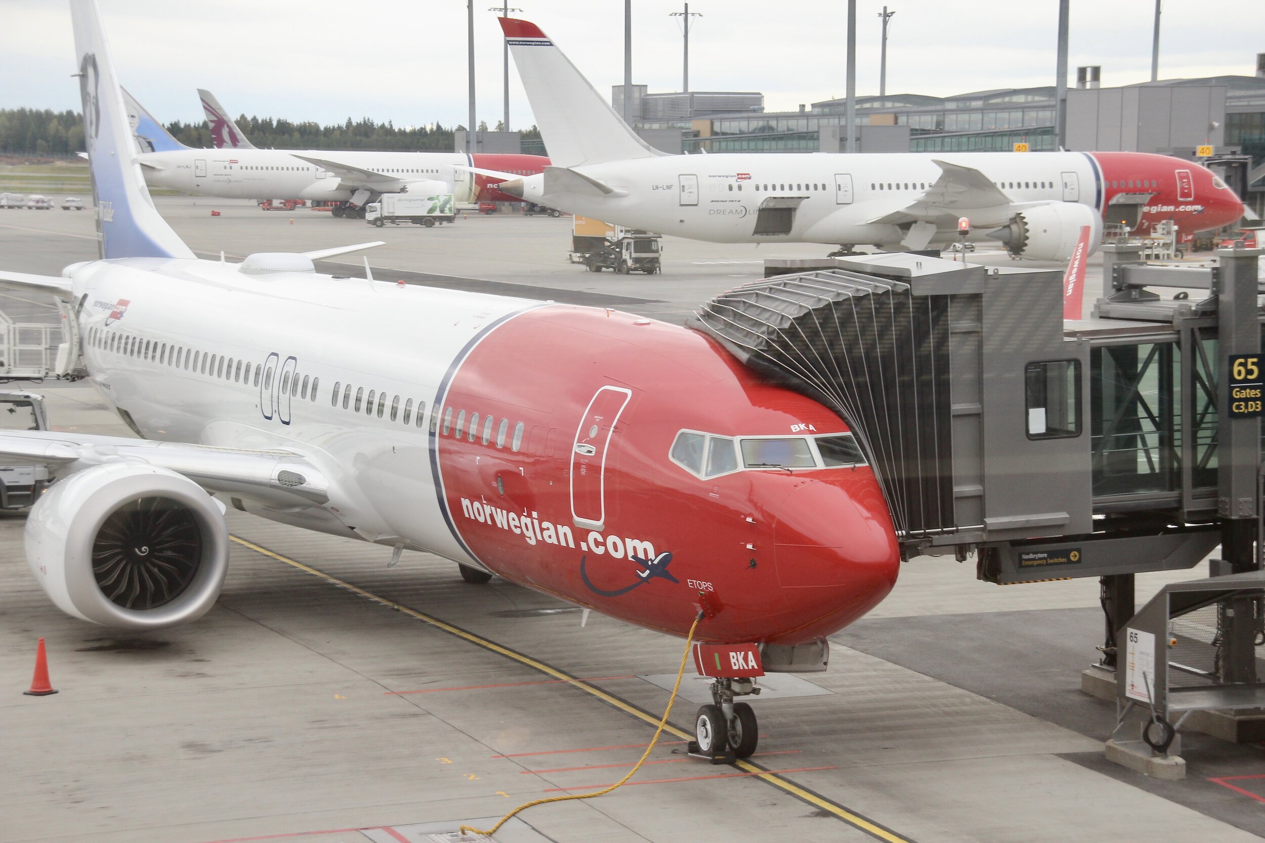 Norwegianpassasjer fikk gebyr etter å hatt med lovlig bagasje