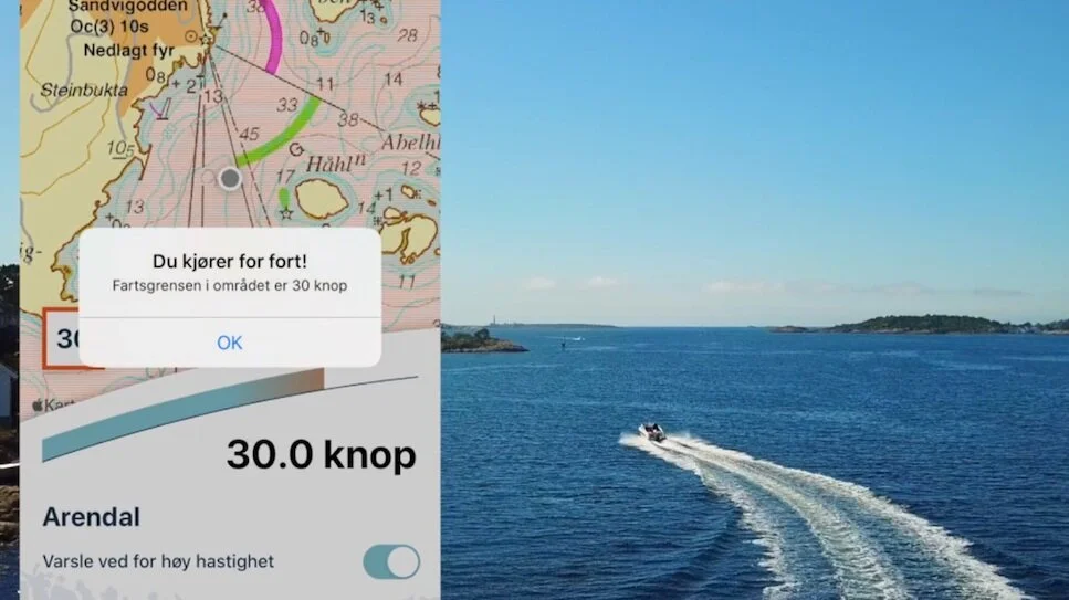 Slik hindrer du at båten din går for fort