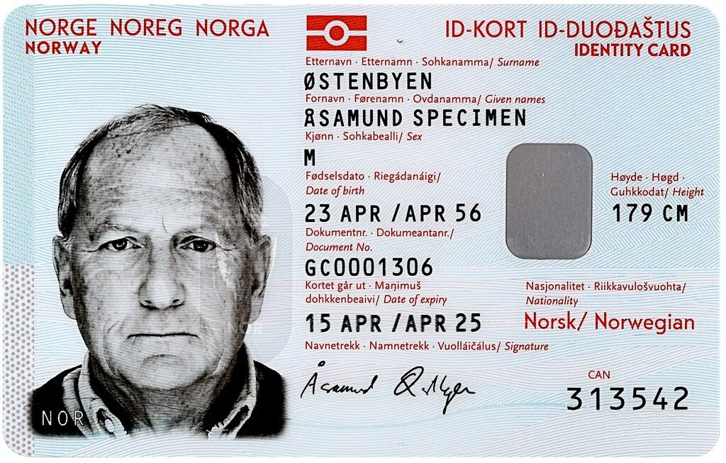 Her Har Du Endelig Det Nye Id kortet Ditt THE TRAVEL INSPECTOR Her Har Du Endelig Det Nye Id kortet Ditt THE TRAVEL INSPECTOR