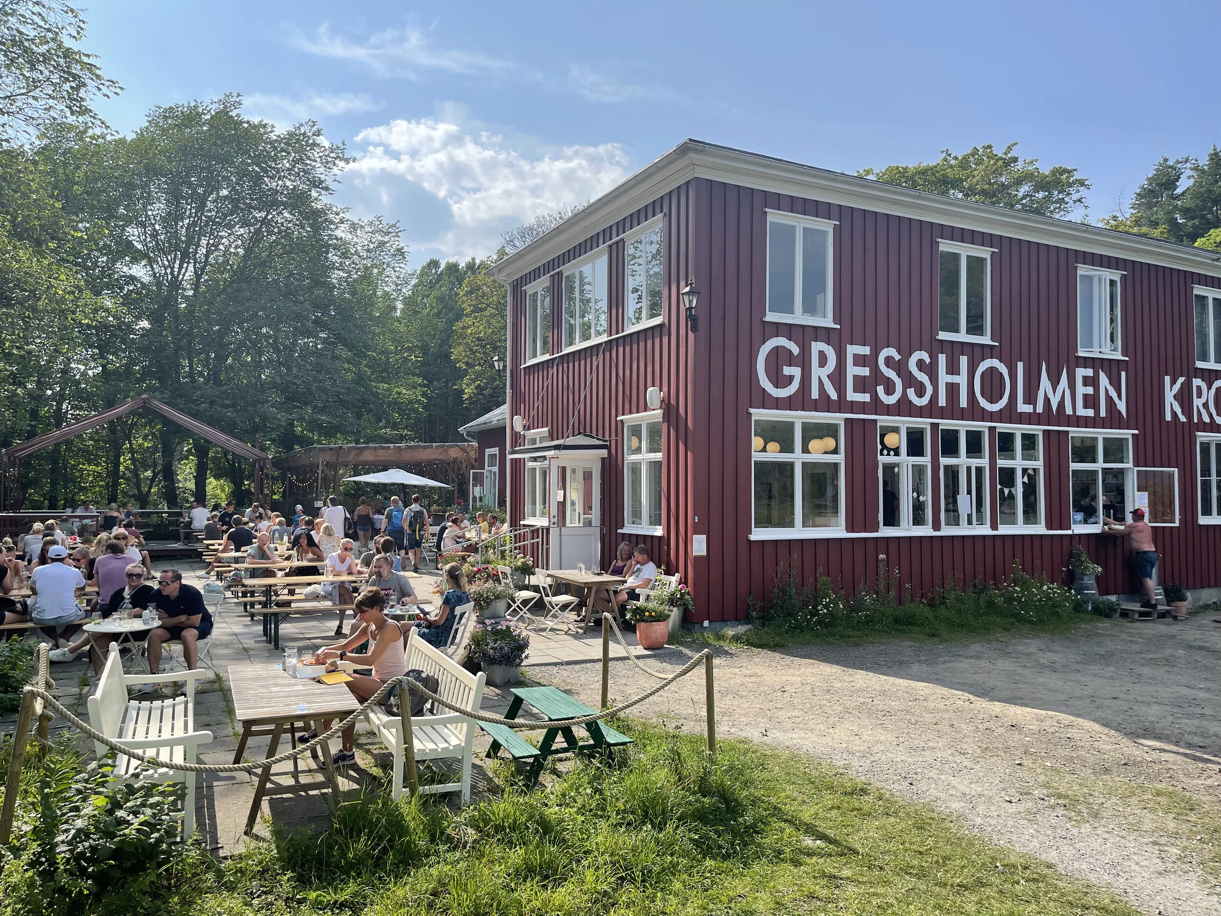 Gressholmen kro - en stjerne ved Oslofjorden