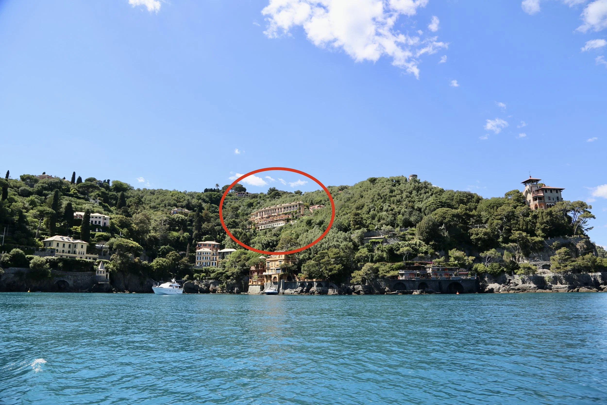 Hvor ble tv-serien Hotel Portofino spilt inn?