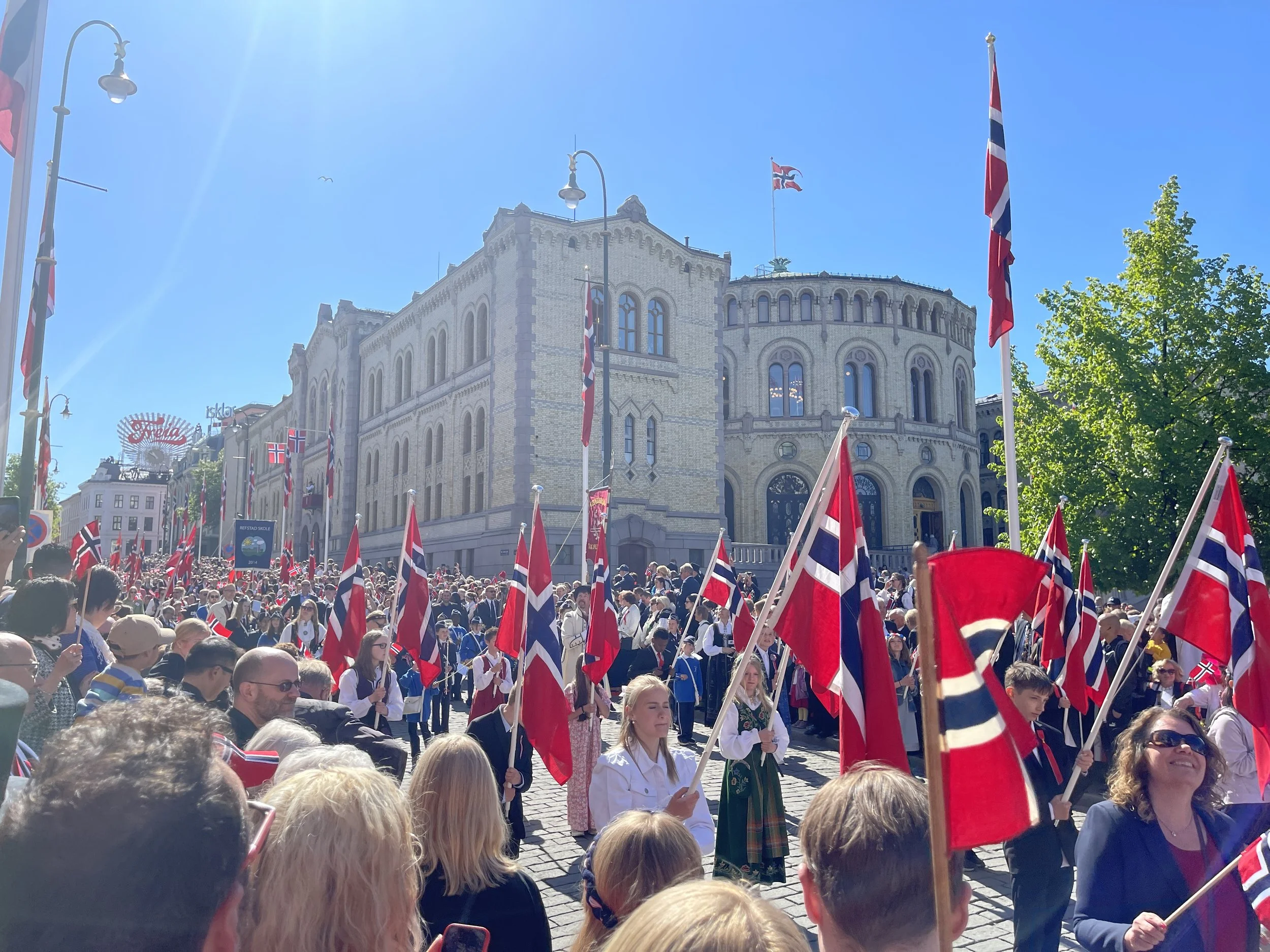 Her er rekkefølgen i barnetoget i Oslo 17. mai 2024