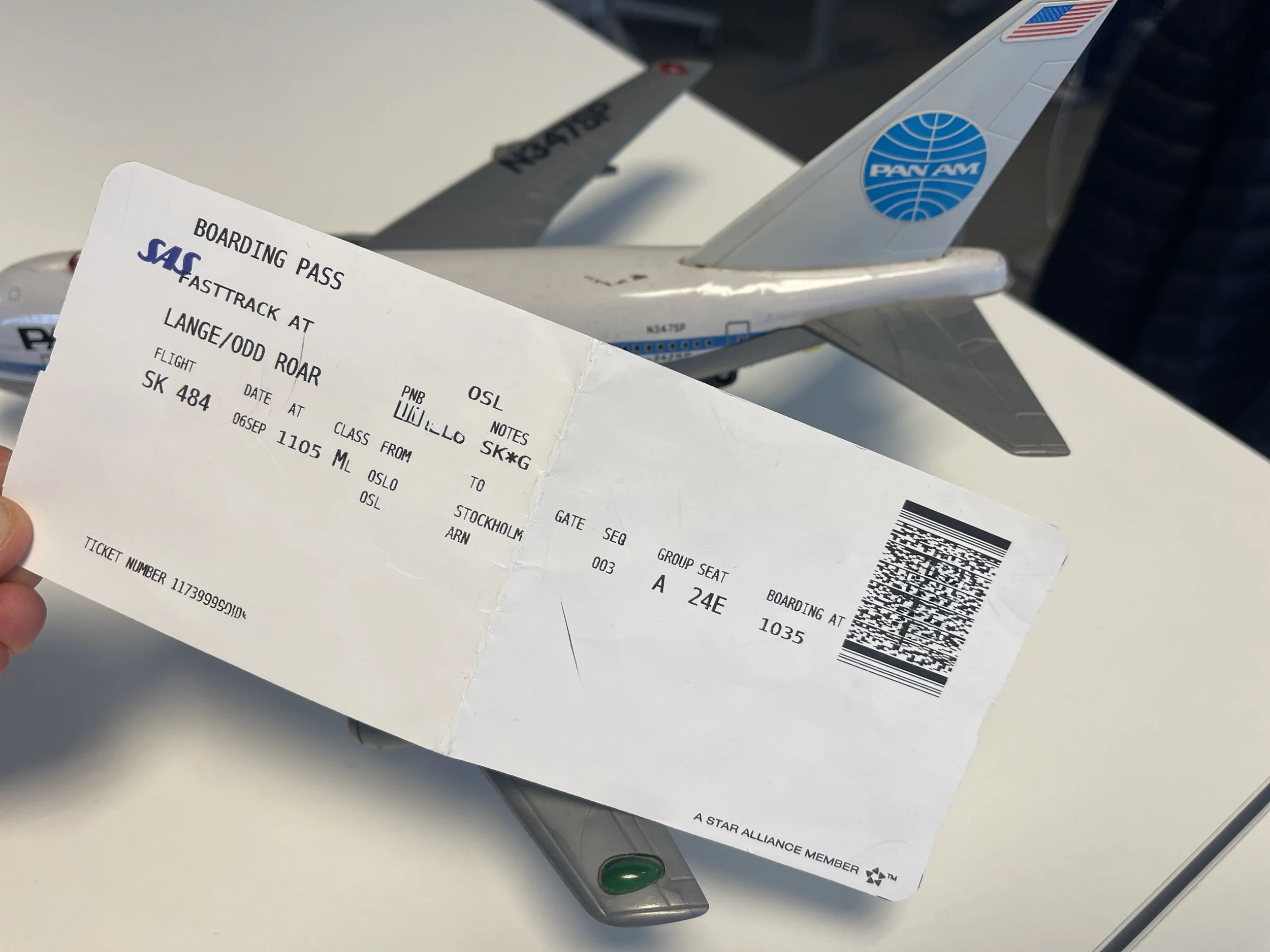 Derfor printer jeg alltid ut boardingkortet i papirformat